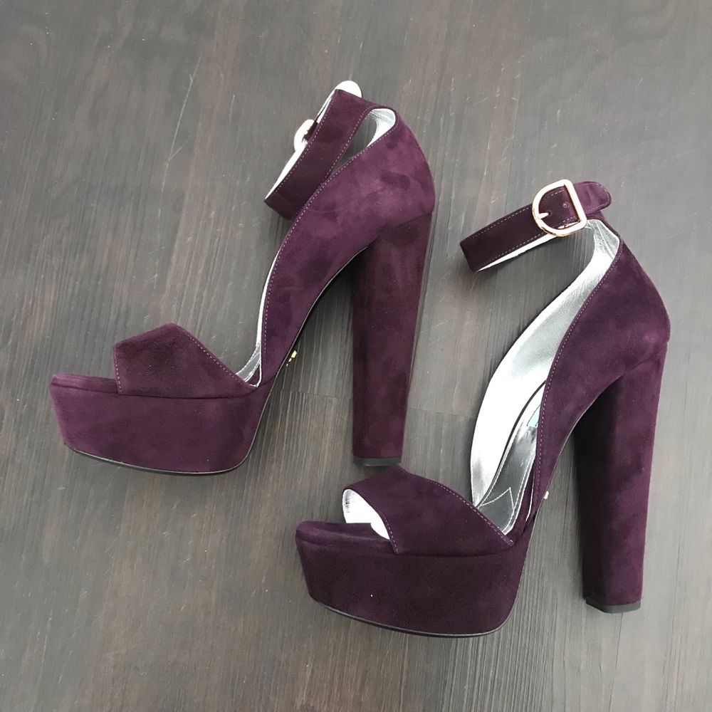 Prada Ankle Strap Platform Sandal - Picture 4 of 5